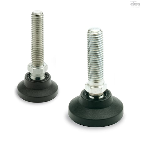 Elesa Levelling elements, LS.A-32-14-SST-1/2-13x6 LS.A-SST (inch sizes)